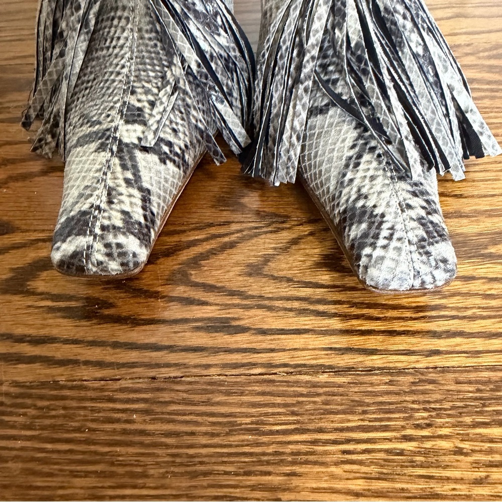 A.W.A.K.E. Mode Agnes Stretch Python Bootie Size … - image 5